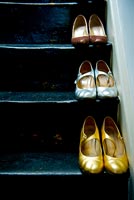 Shoes on stairs