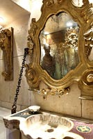 Ornate bathroom sink