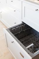 Integrated dishwasher unit