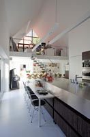 Contemporary open plan kitchen