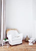 White living room furniture