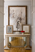 Classic console table in hall
