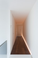 Minimal corridor with lighting
