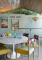 Retro dining table and chairs