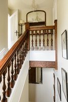Wooden bannisters