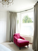 Pink chaise longue