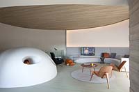 Circular living room