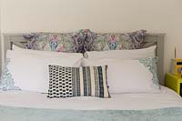 Patterned cushions and pillows