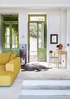 French doors with shutters