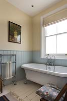 Classic bathroom with roll top bath