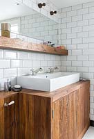 Wooden bathroom cabinets