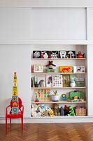Storage in childs room