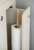 Toilet roll storage