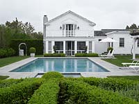 Classic house and garden with pool