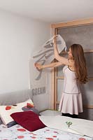 Wall stickers feature portrait