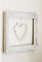 Heart ornament in ornate frame