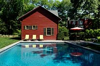 Summerhouse and pool