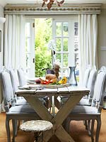 Rustic wooden table