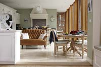 Open plan dining and seating areas