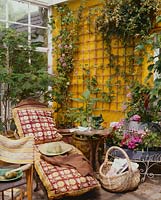 Colourful conservatory
