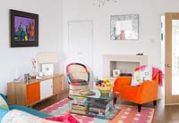 Colourful furniture
