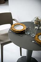 Compact dining table