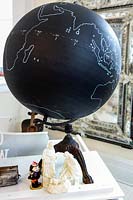 Black globe