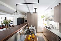 Modern open plan kitchen 