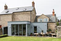 Stone cottage with modern extension