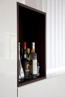Built in drinks cabinet