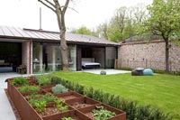 Minimal house and garden