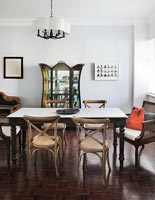 Classic furniture in dining room