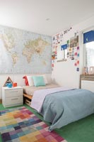 Colourful children's bedroom
