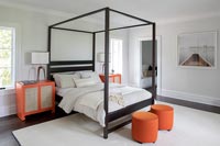 Modern canopy bed