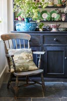 Country wooden armchair 