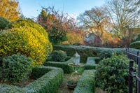 Country manor garden 