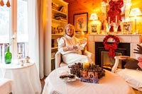 Swiss Christmas Chalet Story feature portrait 