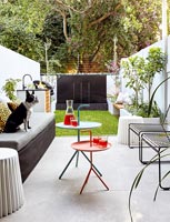 Modern garden with patio 
