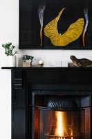 Classic fireplace detail 
