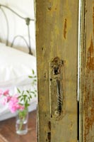 Wooden door detail 