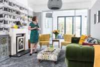 Debra living room makeover - feature portrait