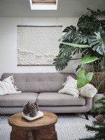 Sofa with Wall hanging