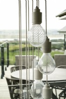 Decorative bulb pendant lights - detail