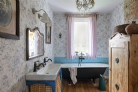 Bathroom in an old country house