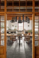 Farmhouse kitchen and dining room