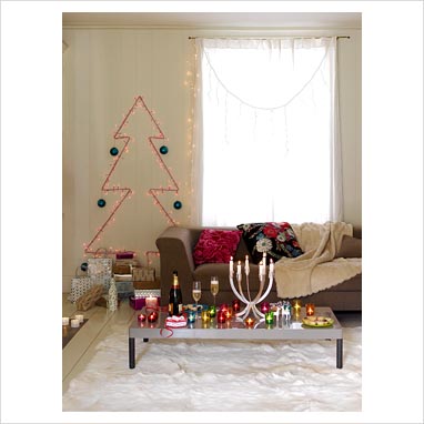 the christmas living room decorations ideas