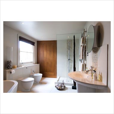 Modern Bathroom Sinks on Gap Interiors   Modern Bathroom With Philippe Starck Sink   Picture
