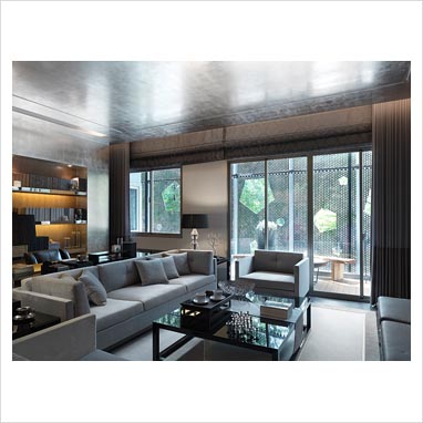 GAP Interiors - Modern living room with gray furniture - Picture 