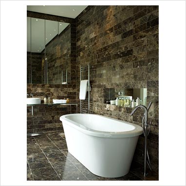 Modern Bathroom Interior on Gap Interiors   Modern Marble Bathroom   Picture Library Specialising
