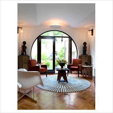 Living Room Windows on Gap Interiors   Modern Living Room   Picture Library Specialising In